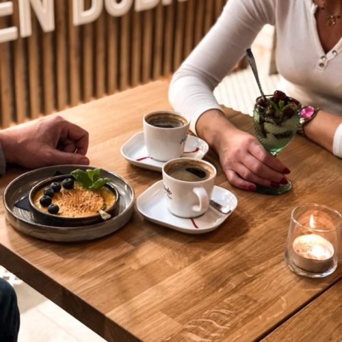 Kawa i deser w Antresola Pizza&Bar